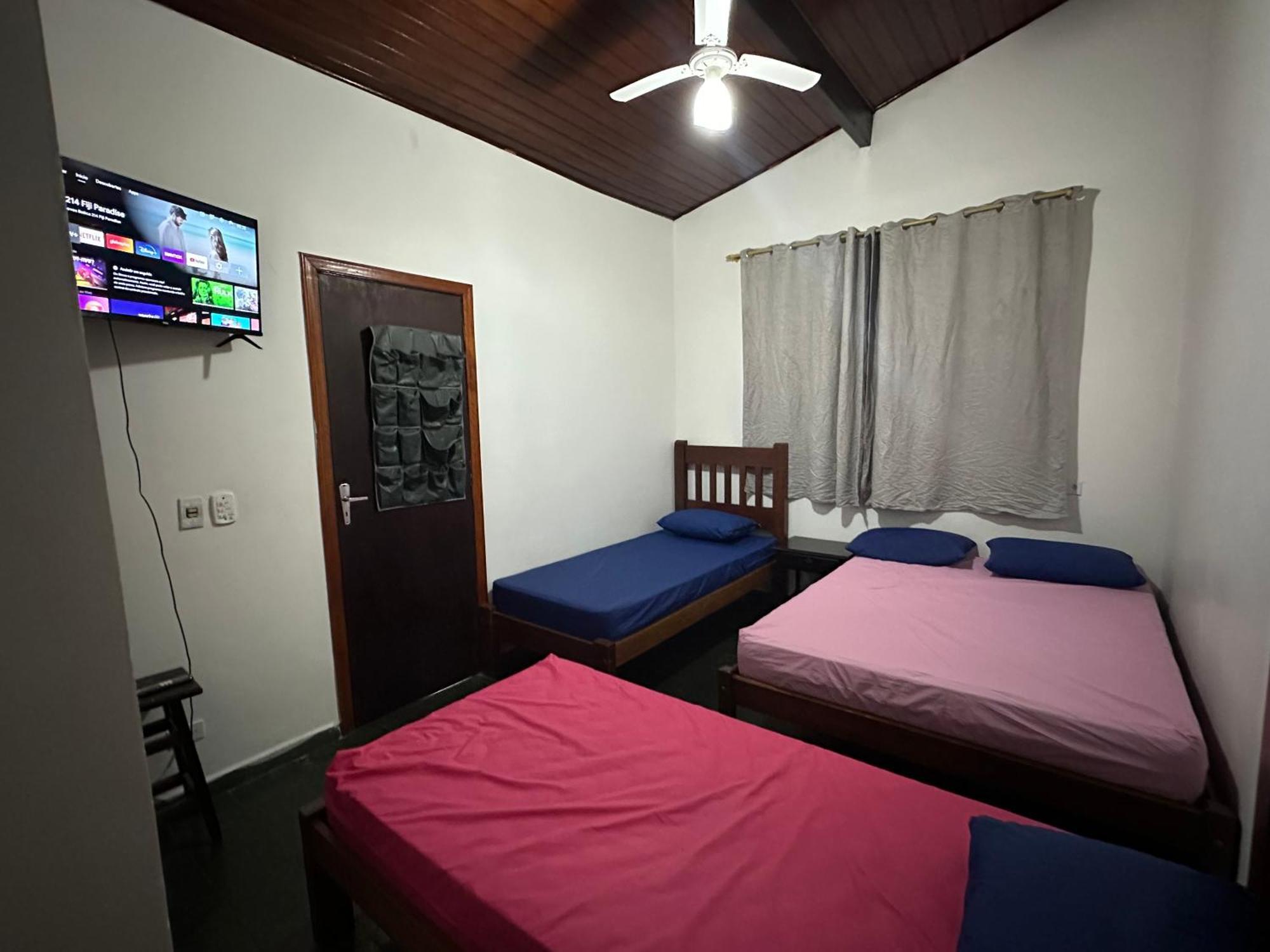 Triplex Piscina Churrasqueira Lava E Seca Wi-Fi E 2 Tvs Em Condominio Com 90M2 No Centro De Ubatuba Eksteriør bilde